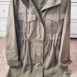 Simply Vera Vera Wang Khaki Utility Jacket